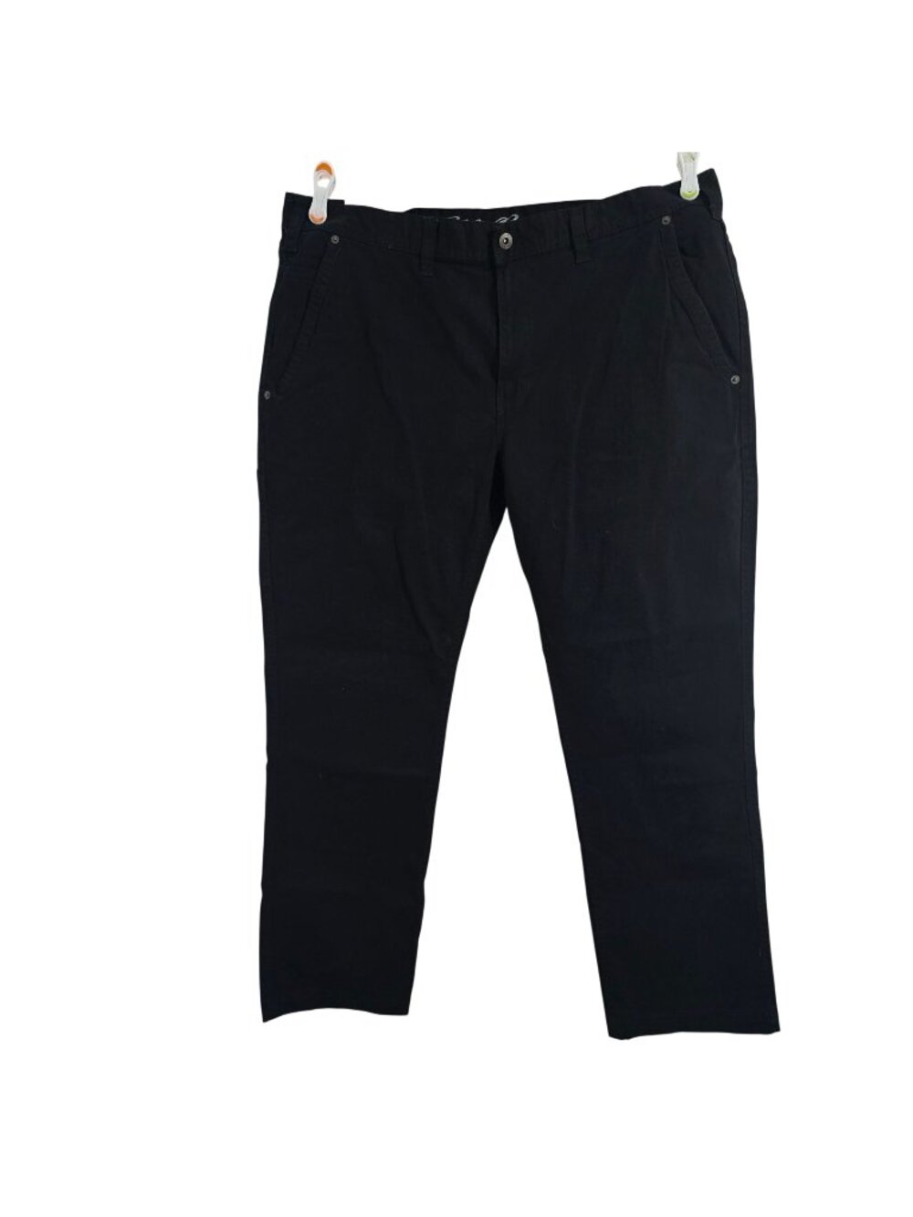 Eddie Bauer Mens Black Pants 42x32‎ Straight Workwear Casual Outdoor NWT